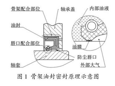 浅谈骨架油封密封原理与早期失效的原因